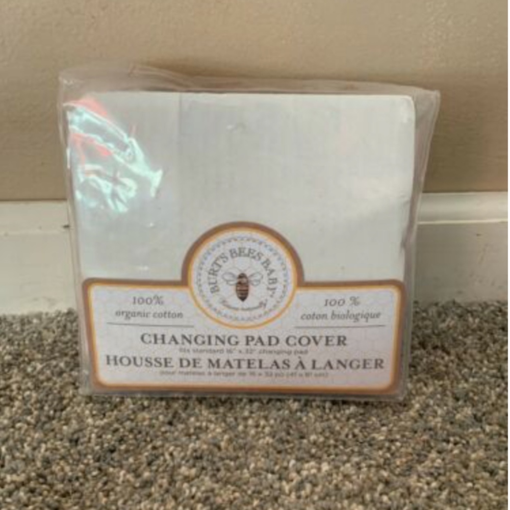 Burt's Bee's NEW Blossom Changing Pad Cover